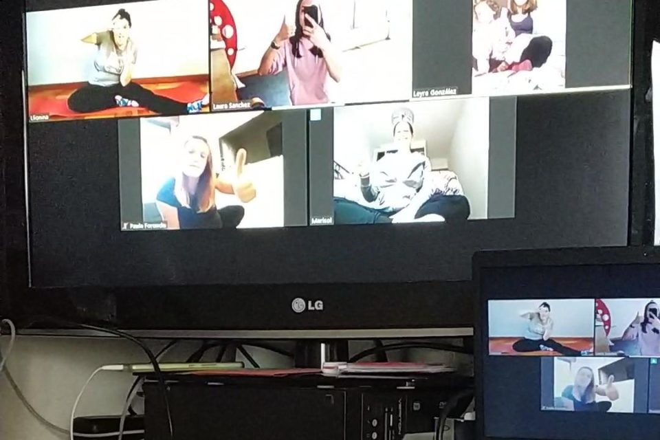 El gabinete Trisana hace uso de las nuevas tecnologías para seguir impartiendo sus clases. / NR