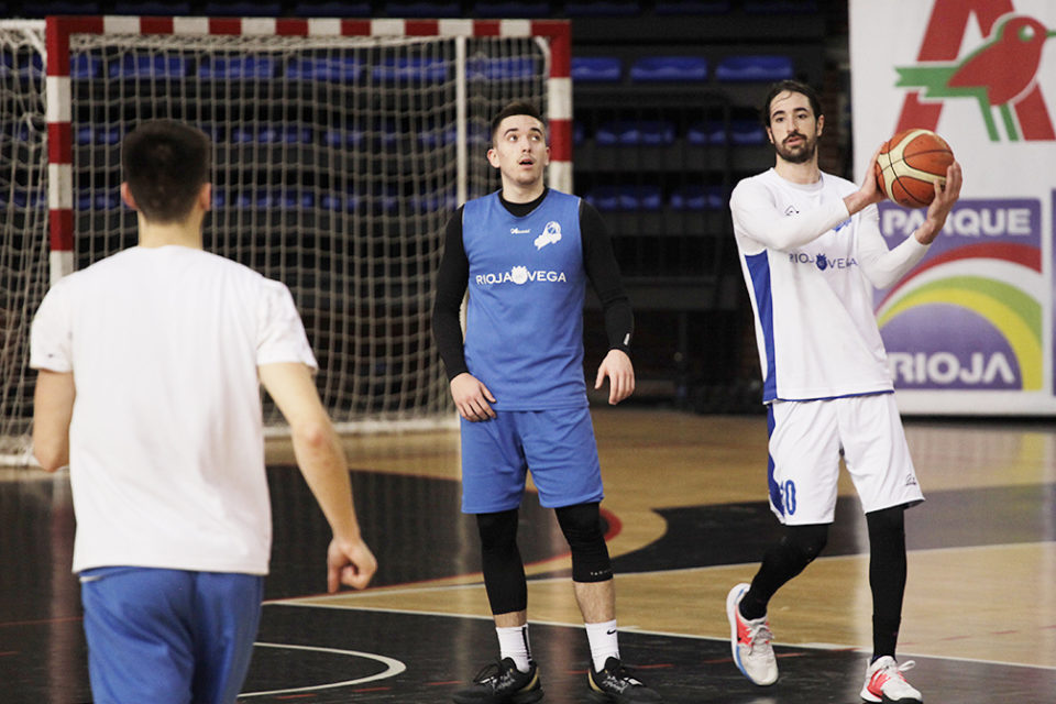 El Rioja Vega juega este miércoles en Cataluña. / Ingrid