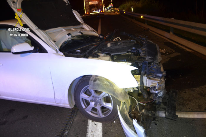 Detenido por homicidio el conductor que provocó un accidente en el que murió un hombre de 32 años