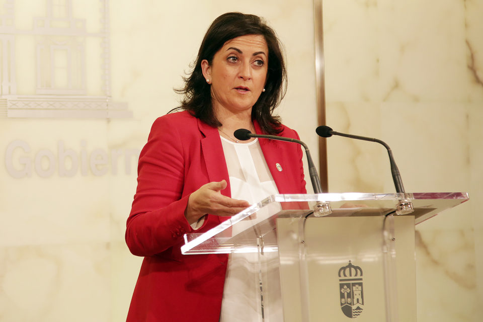 Concha Andreu, presidente del Gobierno. /Clara Larrea