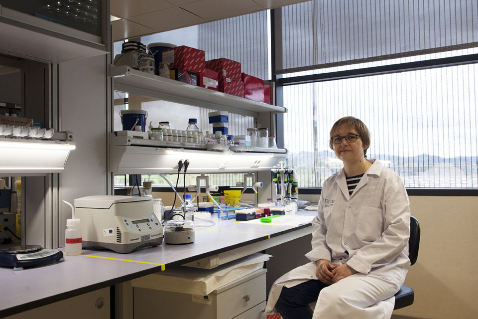 Lydia Álvarez-Erviti es la responsable de la Unidad de Neurobiología Molecular del CIBIR. / INGRID