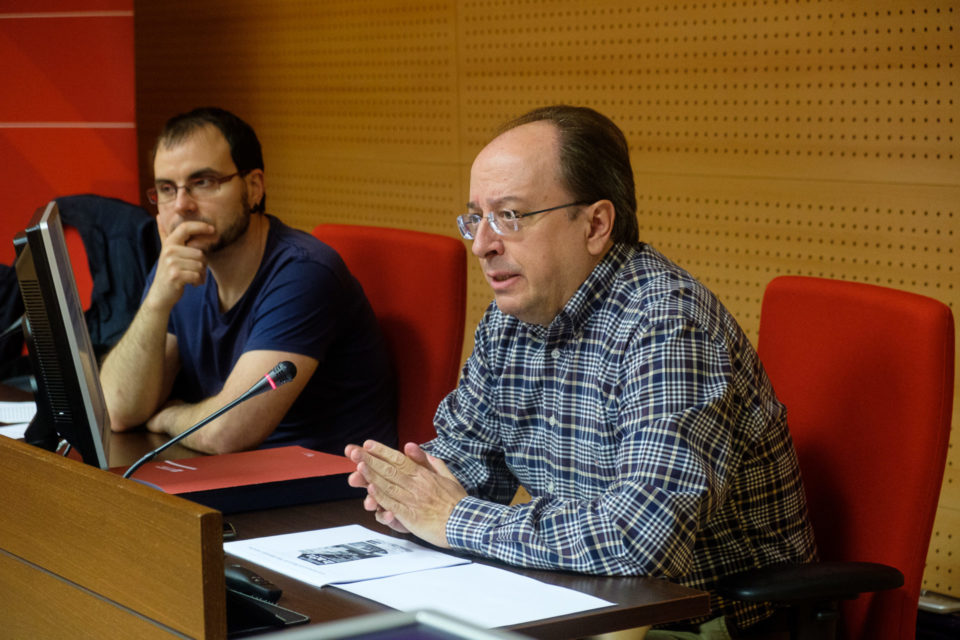 Carlos Navajas, profesor de Historia Contemporánea de la Universidad de La Rioja. / NR