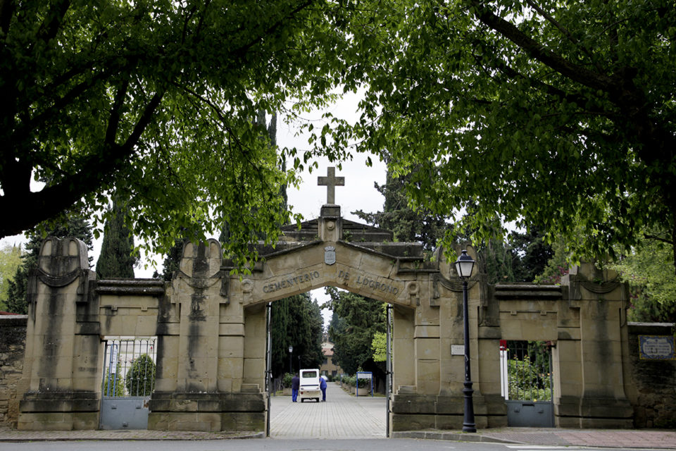 El principal cementerio de Logroño se ubica en el barrio de San Antonio, puerta de entrada a la ciudad. / INGRID