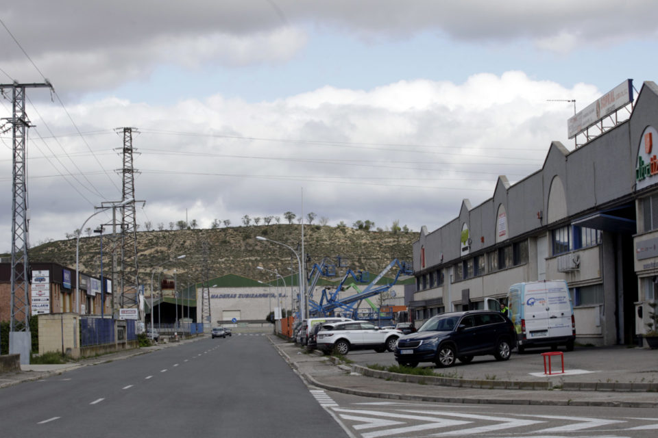 Imagen del Polígono Cantabria, uno de los cuatro con los que cuenta Logroño. / INGRID
