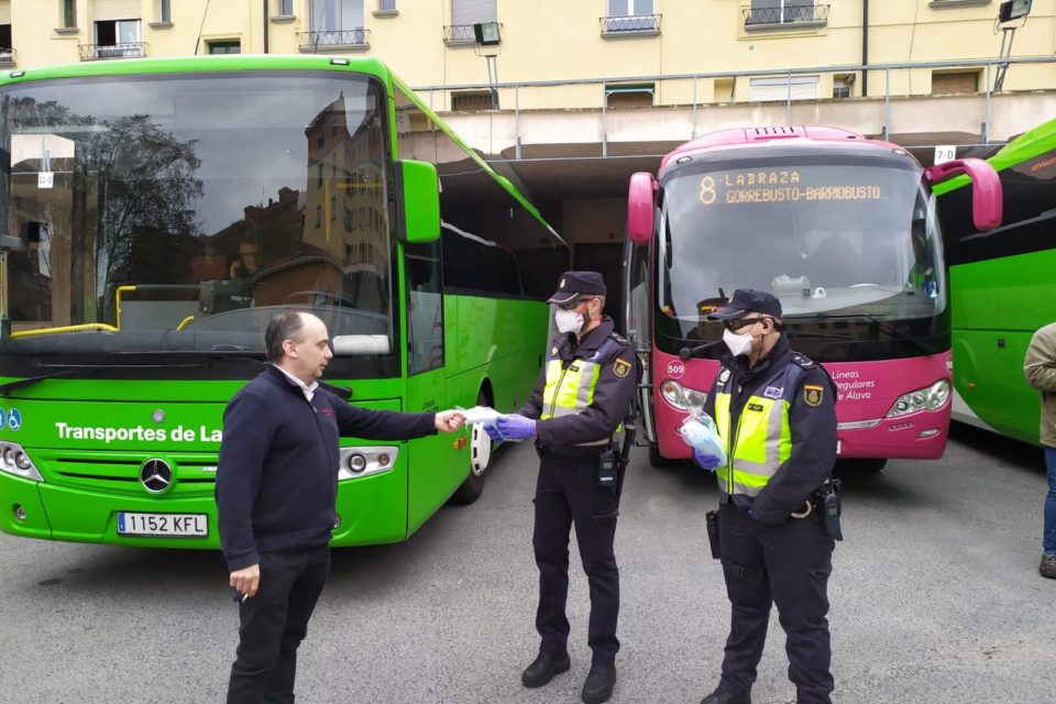 Desde el lunes, es obligatorio el uso de mascarillas en el transpote públcio./Ingrid