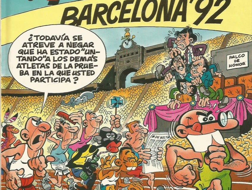 Mortadelo y Filemón la liaron parda en Barcelona'92.