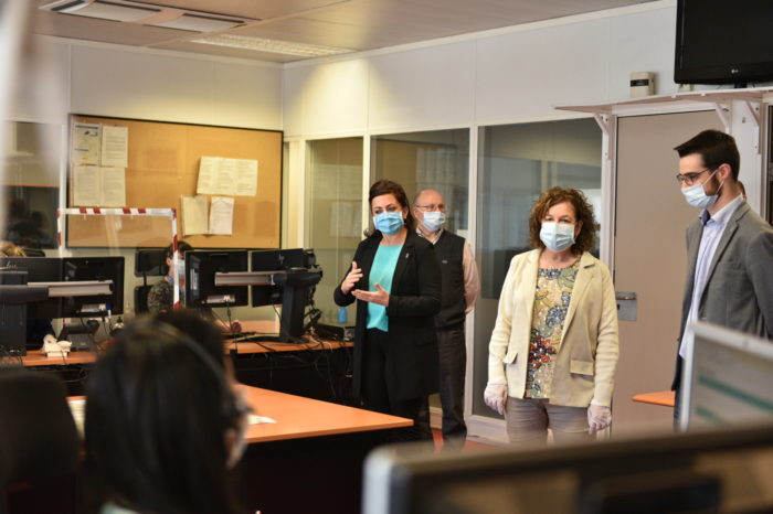 Andreu destaca la "agilidad y eficacia" del SOS Rioja, que cumple 25 años