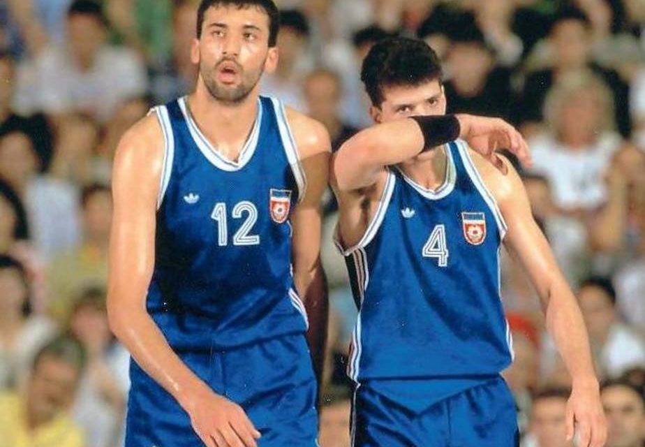 Divac y Petrovic, protagonistas de Hermanos y Enemigos. / NR