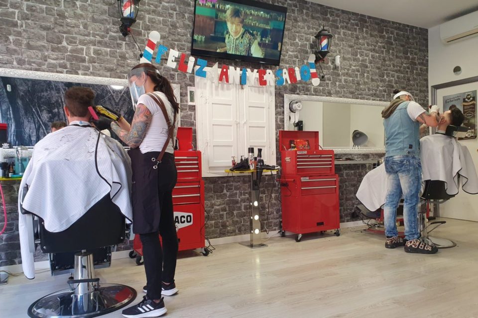 Peluquería La Guarida en Cascajos. / INGRID